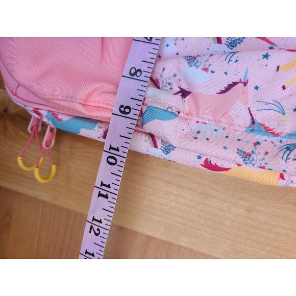 Planet Box Girls Pink Unicorn Rainbow Lunch Box Pouches School Field Trip Snack - Picture 8 of 8